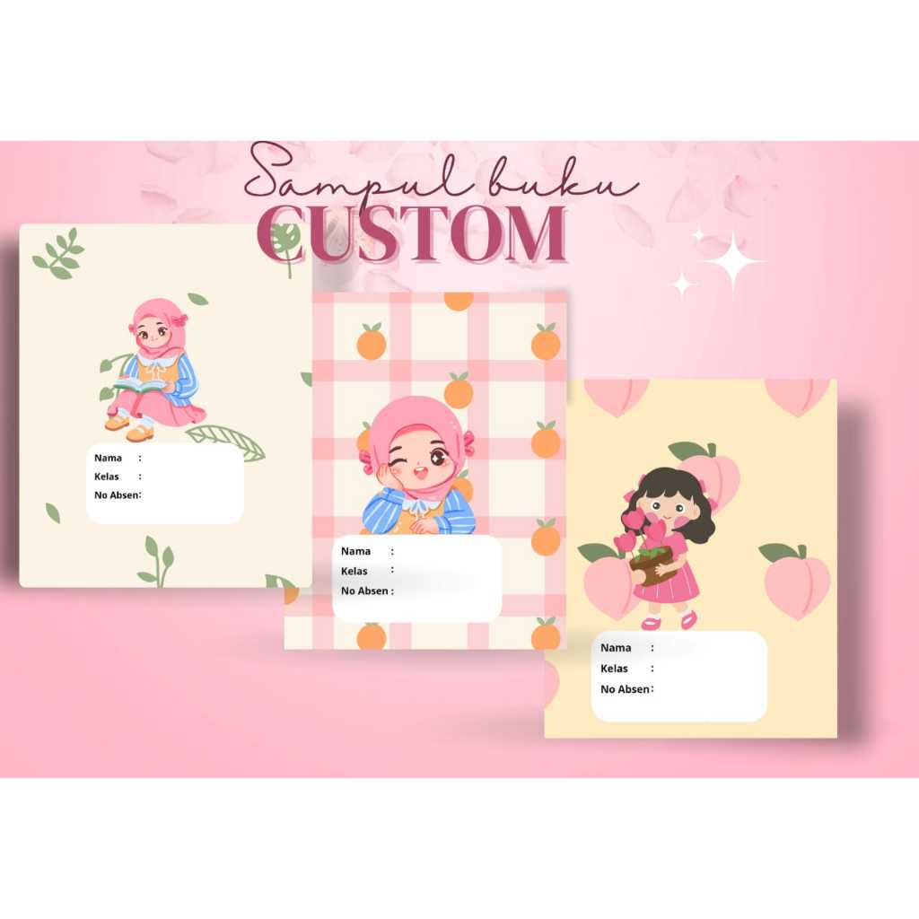 

Sampul Buku SIDU Aesthetic Custom Anak Custom