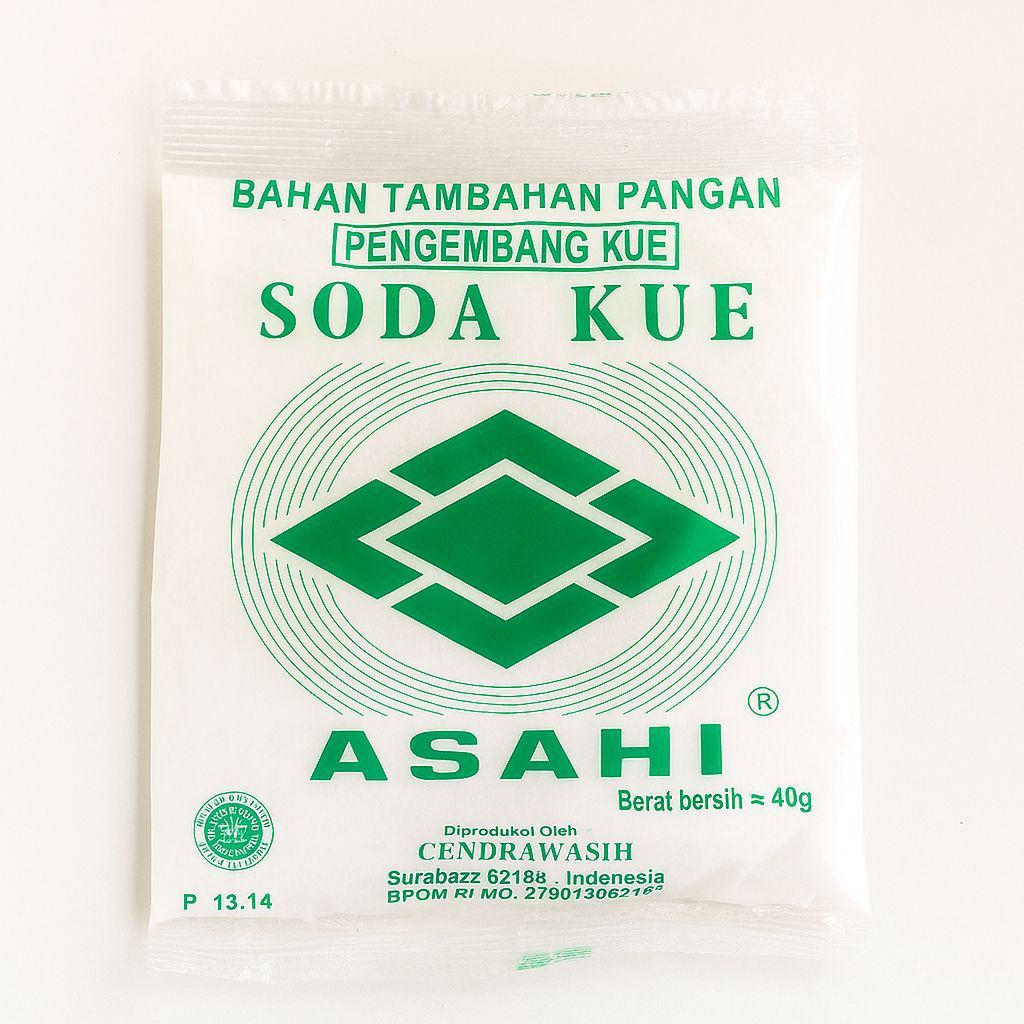 

Soda Kue ASAHI 40g – Pengembang Kue Berkualitas untuk Aneka Olahan