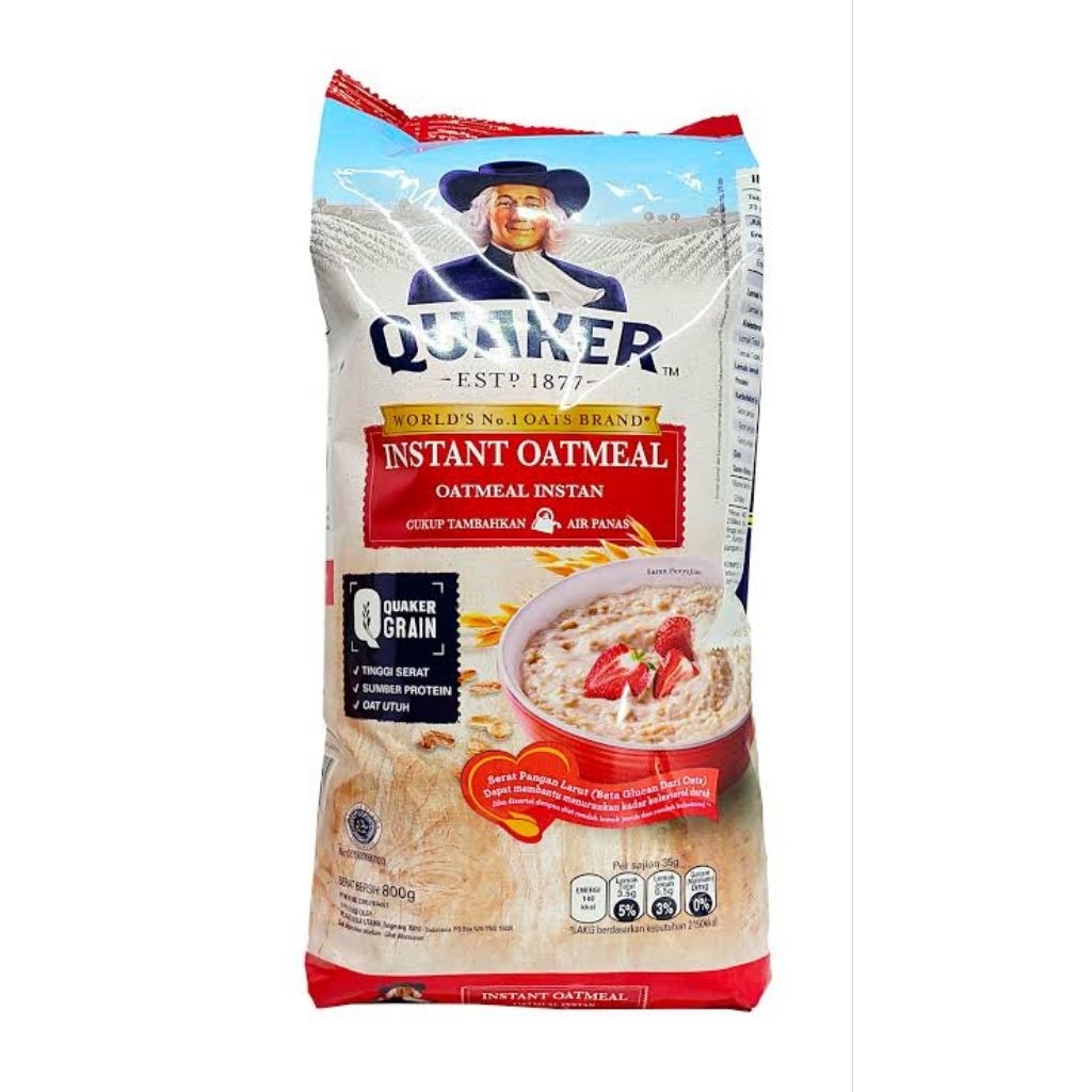 

Quaker Instant Oatmeal 800 gram