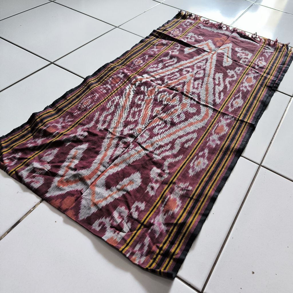 Dhananjaya tenun - Selendang Tenun Asli - Selendang Tenun Blanket Premium - Selendang Tenun Toraja
