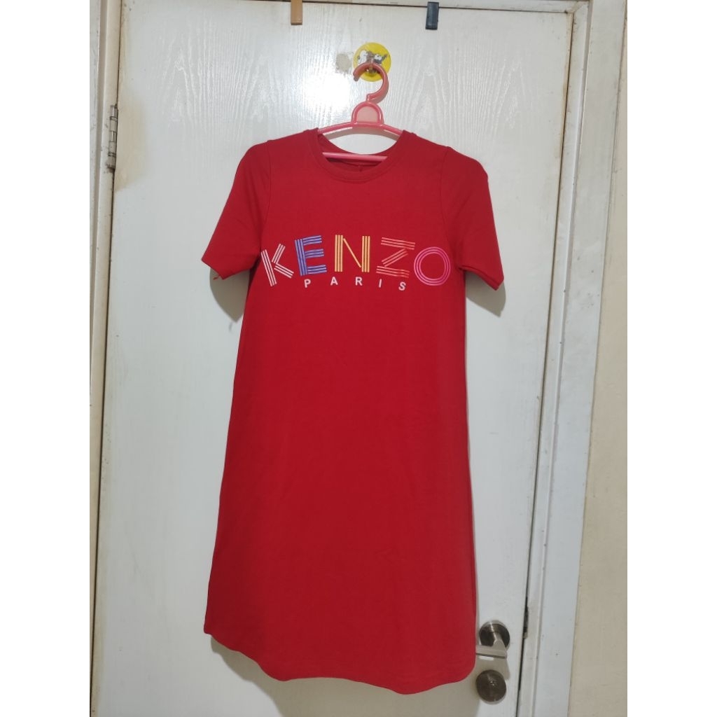 Preloved Mini Dress Kenzo Wanita Bagus Murah /Atasan Wanita Set