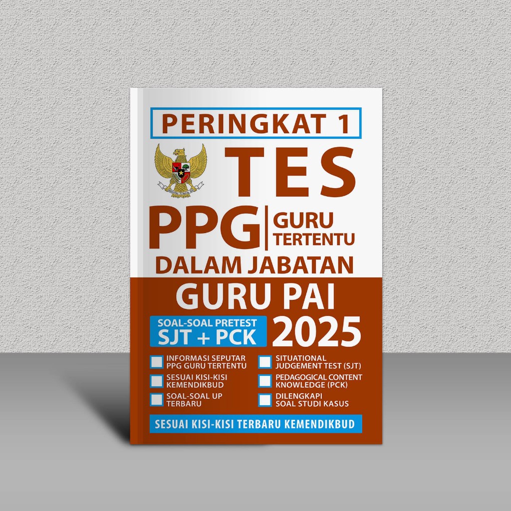 Buku PPG Guru Tertentu Guru PAI 2025 - Buku PPG Daljab Guru Agama Islam 2025