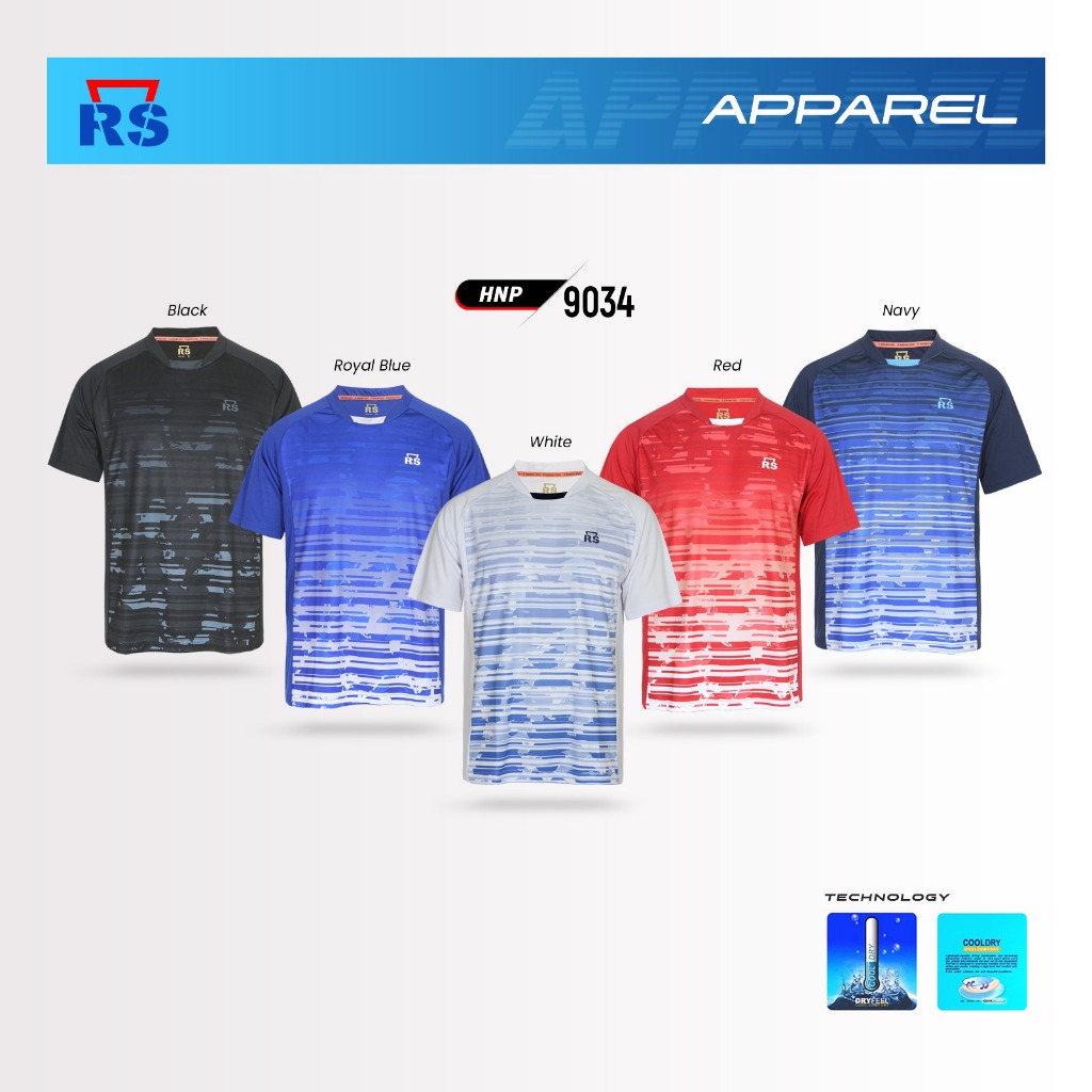 Baju Badminton Reinforce Speed RS HNP 9034