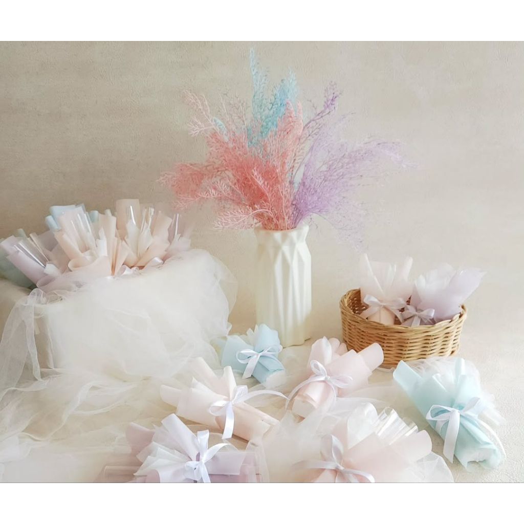 

buket mini aestethic kosong isi sendiri sudah free tempat uang