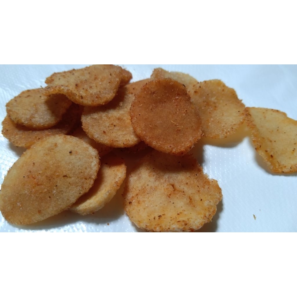 

250G/CEMILAN/KERIPIK/EMPEKEMPEK/KERIPIK EMPEK EMPEK KERING PEDAS ASIN