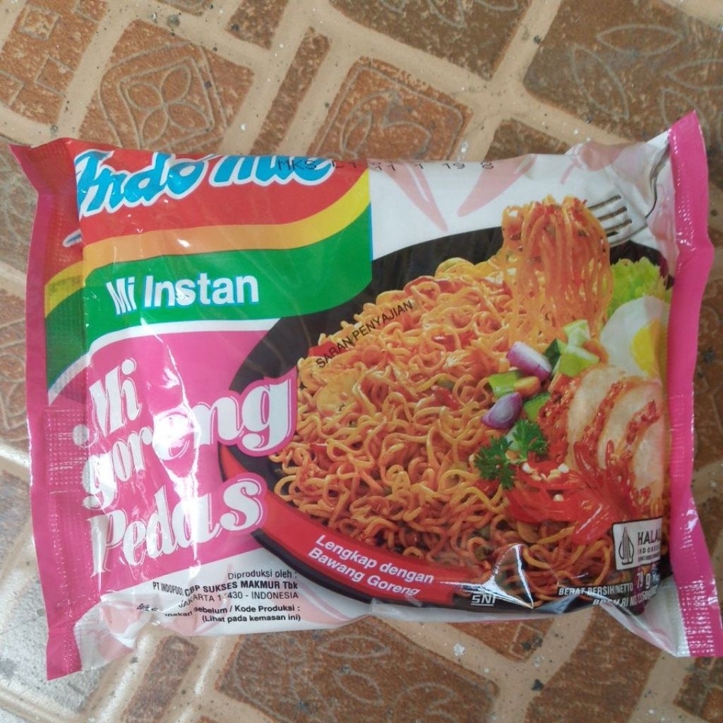 

Indomie goreng pedas