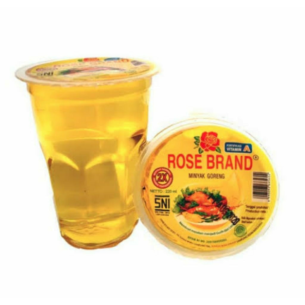 

Minyak Goreng Rose Brand Gelas 220 ml