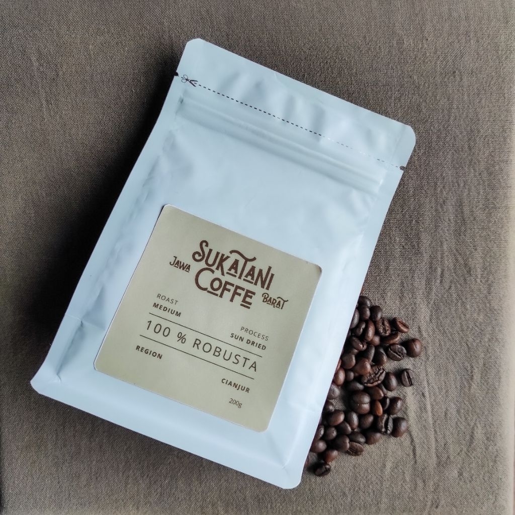 

Kopi Robusta 200g Cianjur