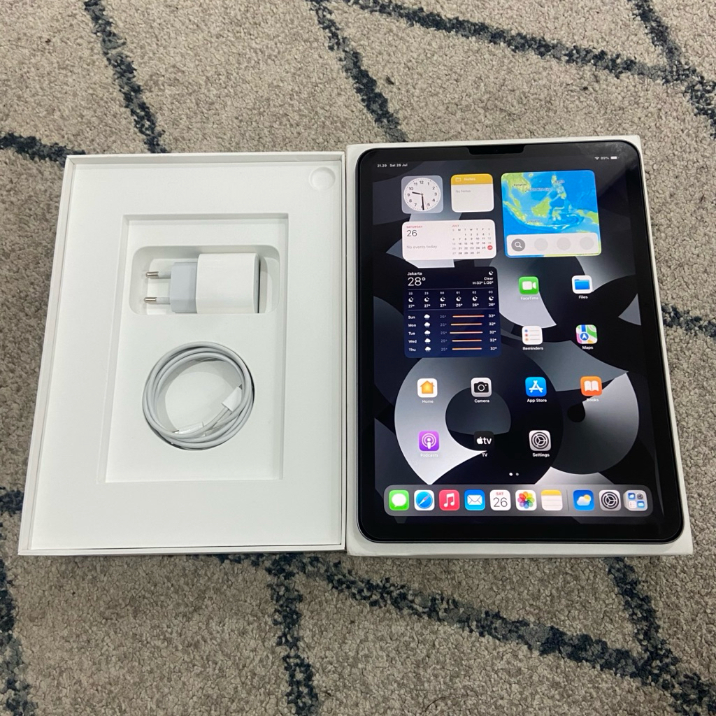 ipad air 5 M1 grey 256gb wifi ex ibox