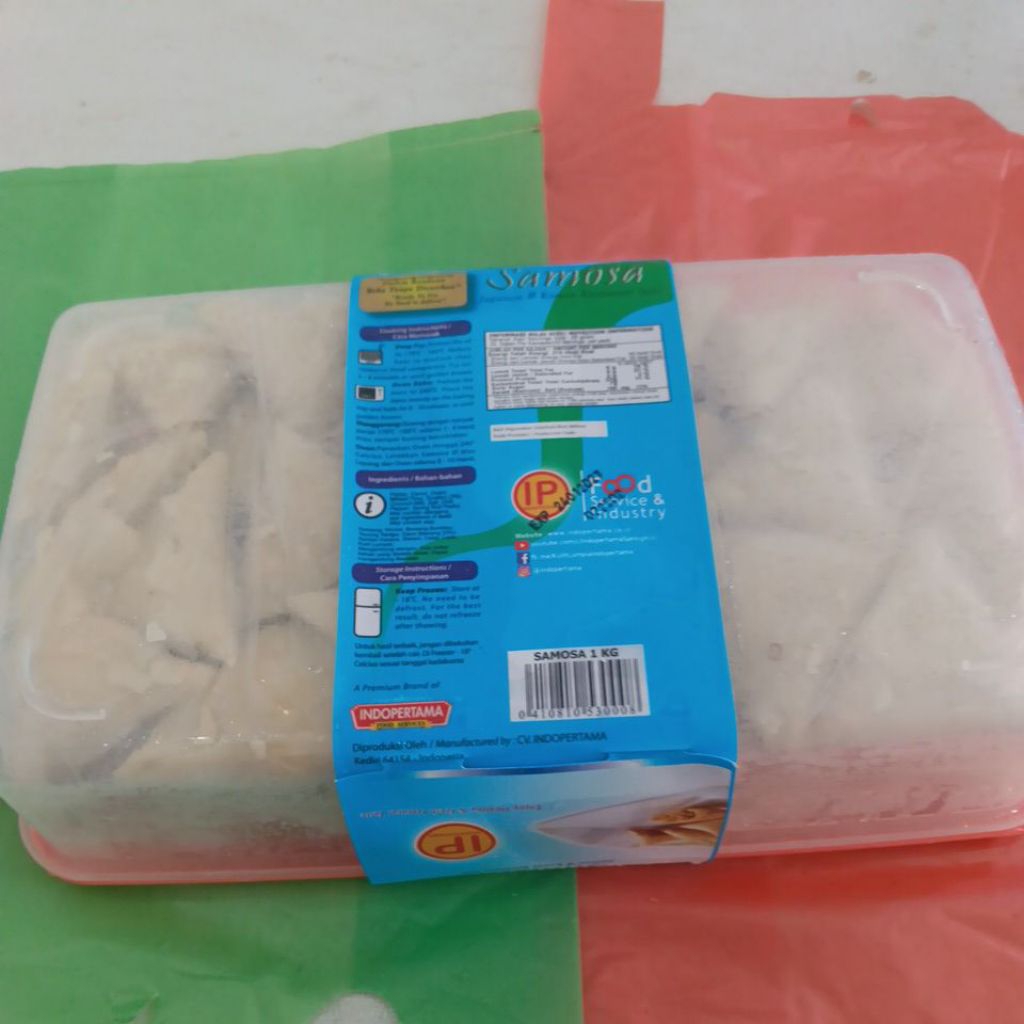 

IP CURRY Samosa 1 kg, Japanese& Korean Style, isi 50 pcs, Dapat Gratis wadahnya plastik tebal kuat seperti digambar