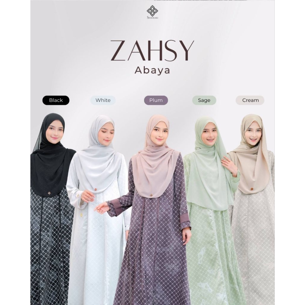 {Shieraki} Zahsy Abaya. Abaya Motif by Shieraki