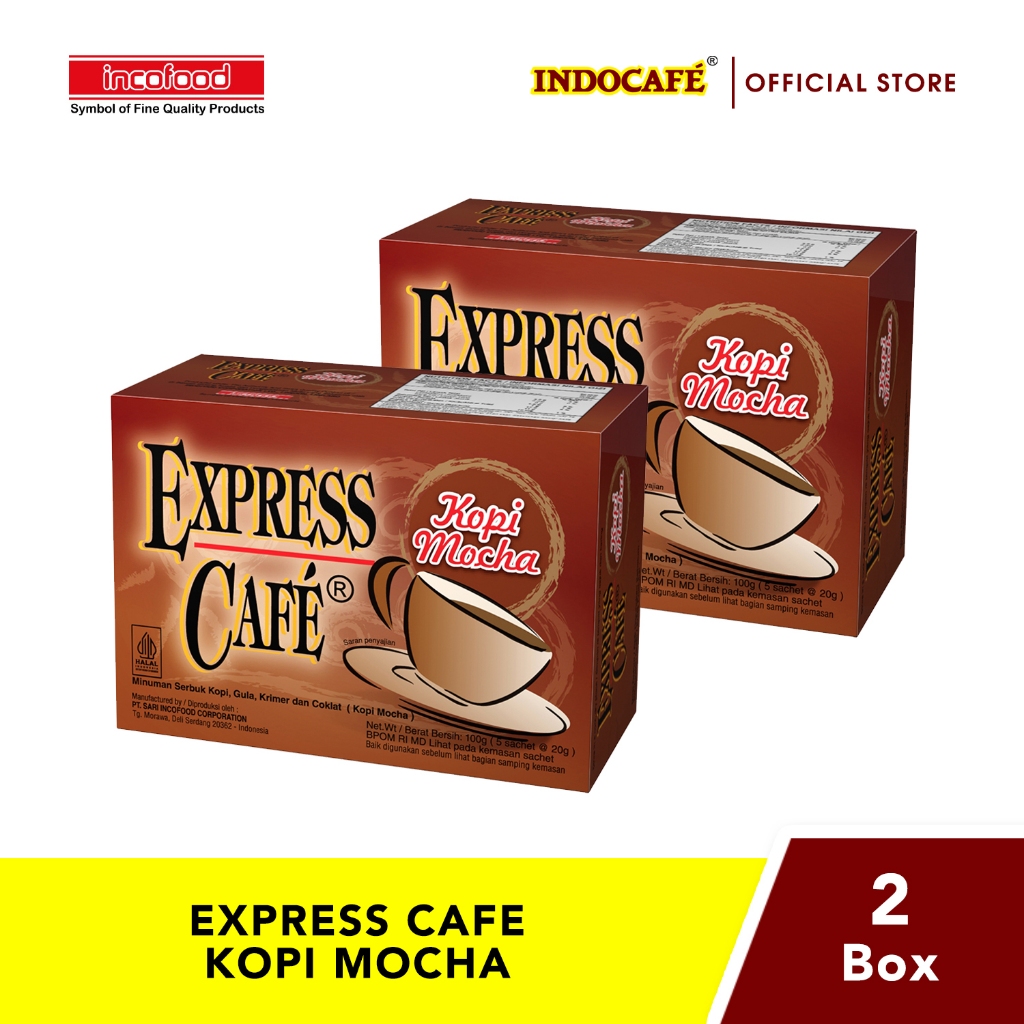 

2 Kotak Express Café Kopi Mocha (5 sachet)