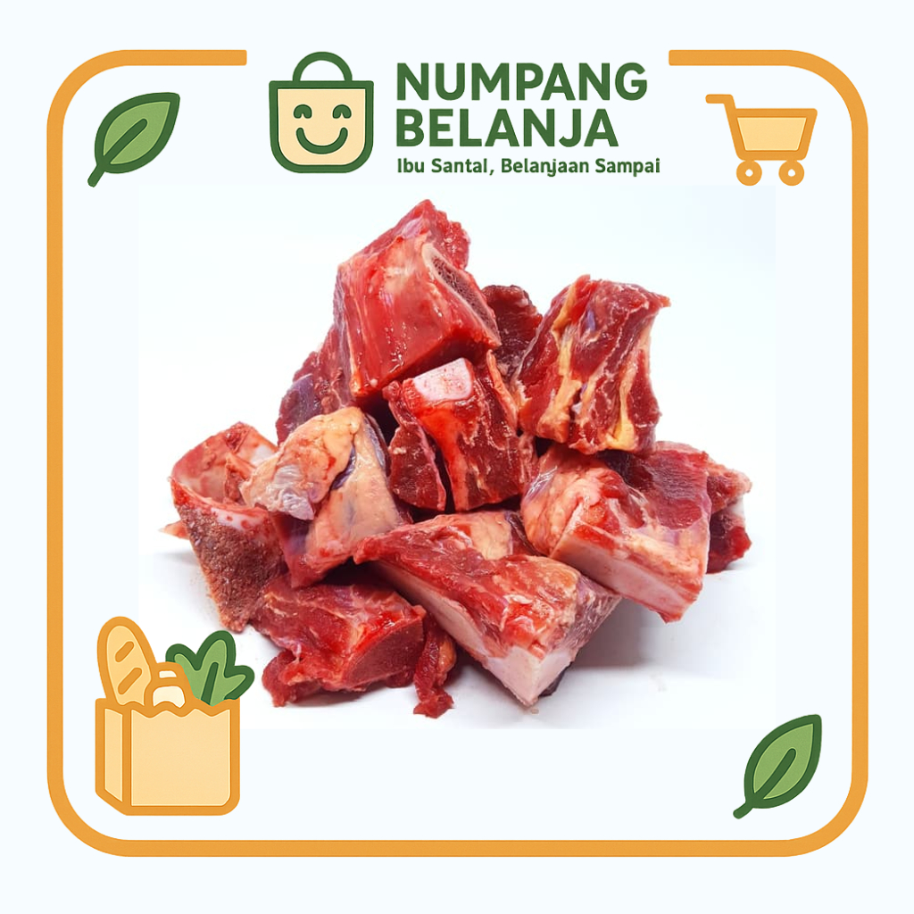 

iga sapi fresh [500g]