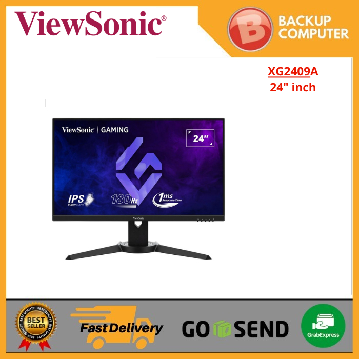 MONITOR VIEWSONIC XG2409A 24" INCH 240HZ FHD (1920x1080) RESOLUTION
