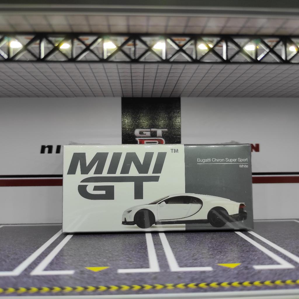 Mini GT 440 Bugatti Chiron Super Sport White