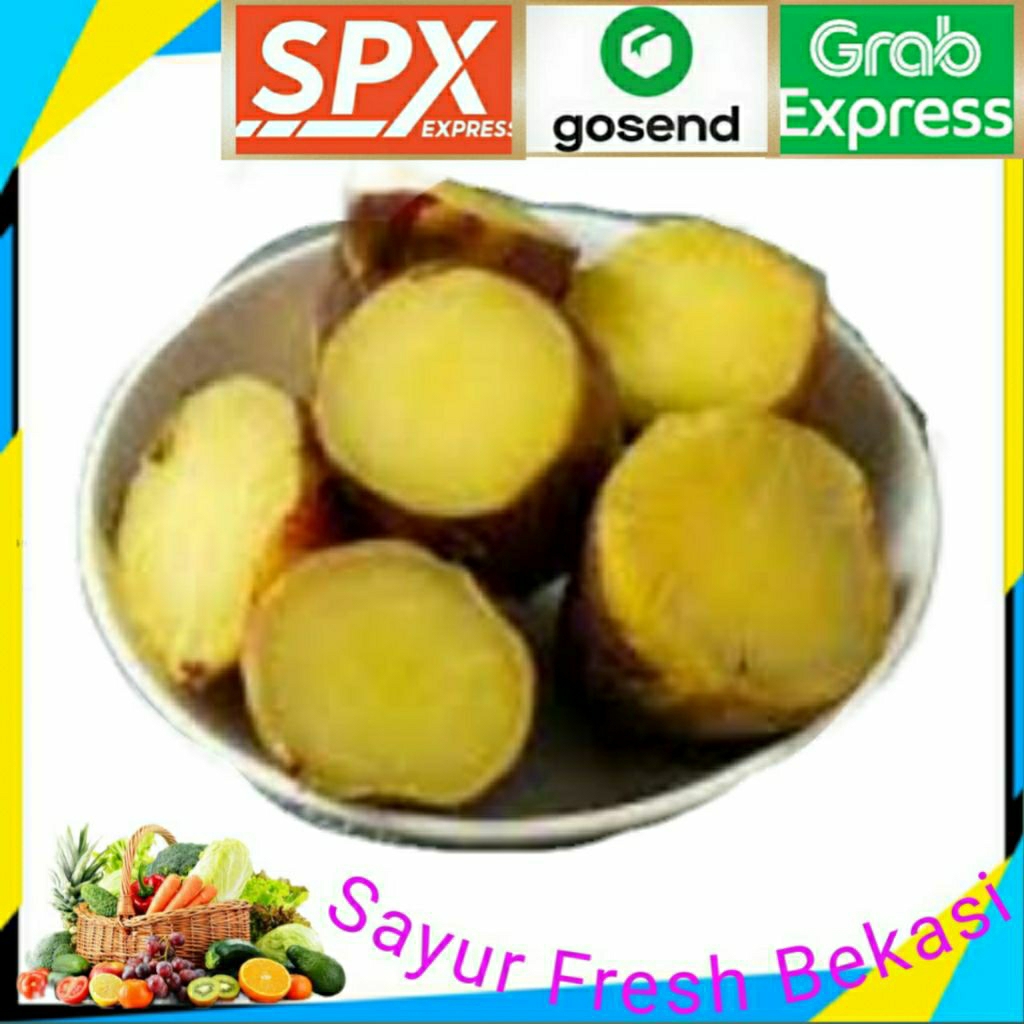 

Ubi Putih Rebus 1kg.