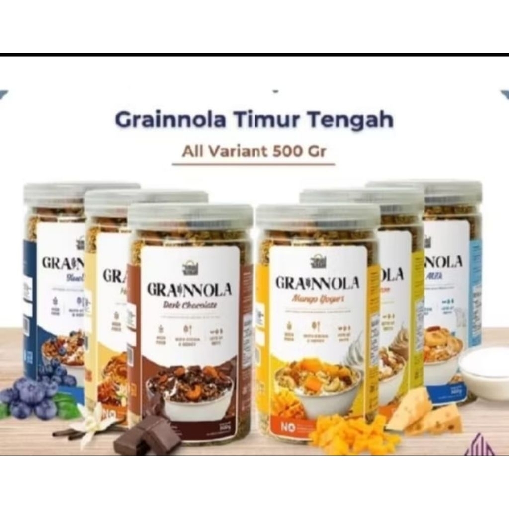 

Granola Timur Tengah 500gr| Sereal Makanan Sehat