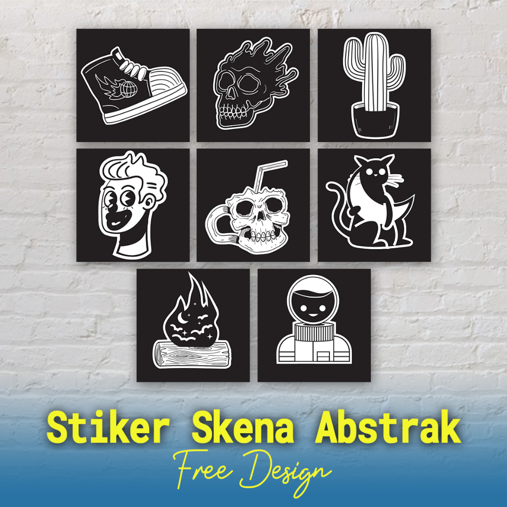 

Stiker Estetik Skena, Stiker Abstrak Kekinian, Stiker Kromo Dapat Banyak Ukuran 5x5cm, Stiker Lemari Keren, Stiker Desain Custom, Stiker Murah Meriah
