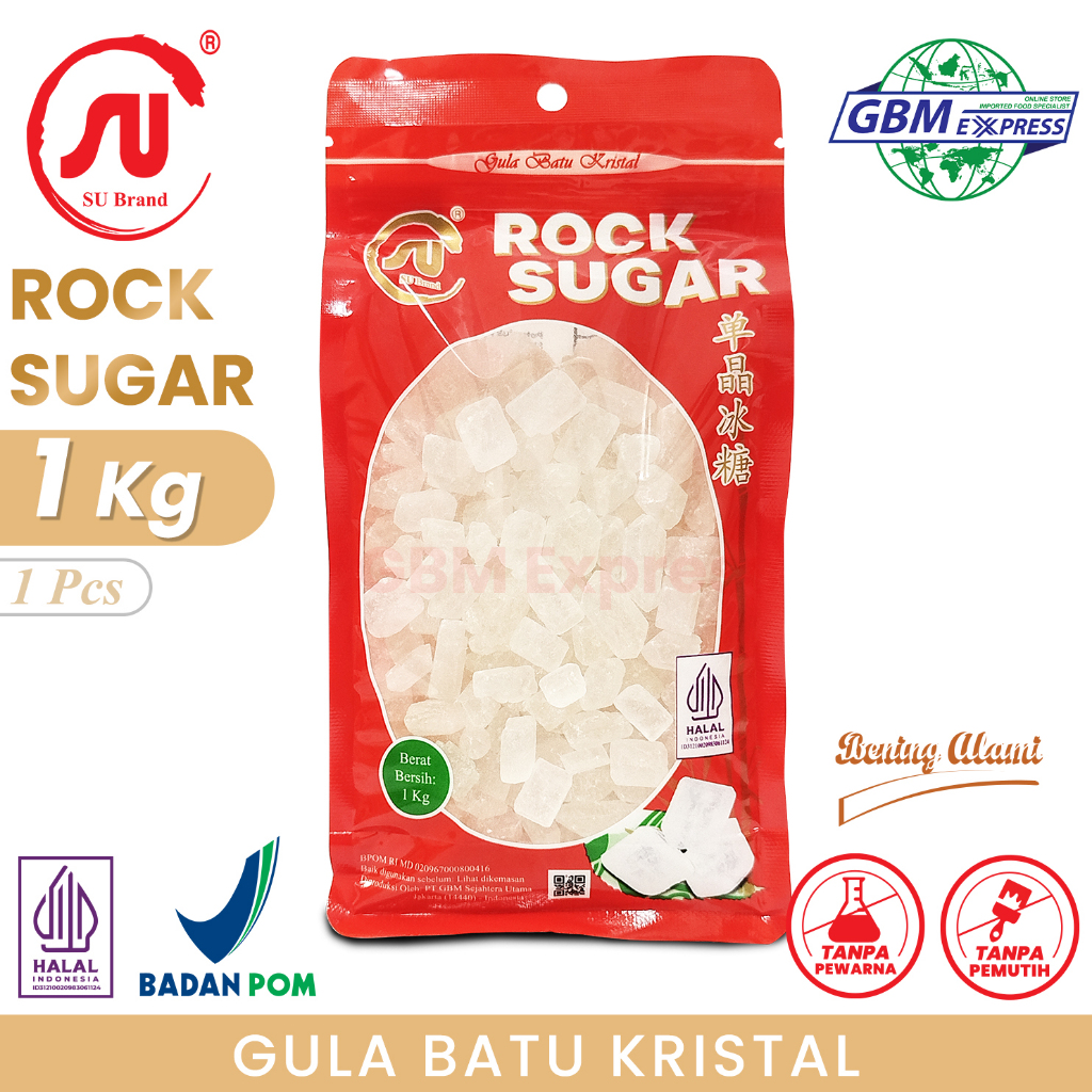 

SU Brand Gula Batu Kristal L 1 Kg