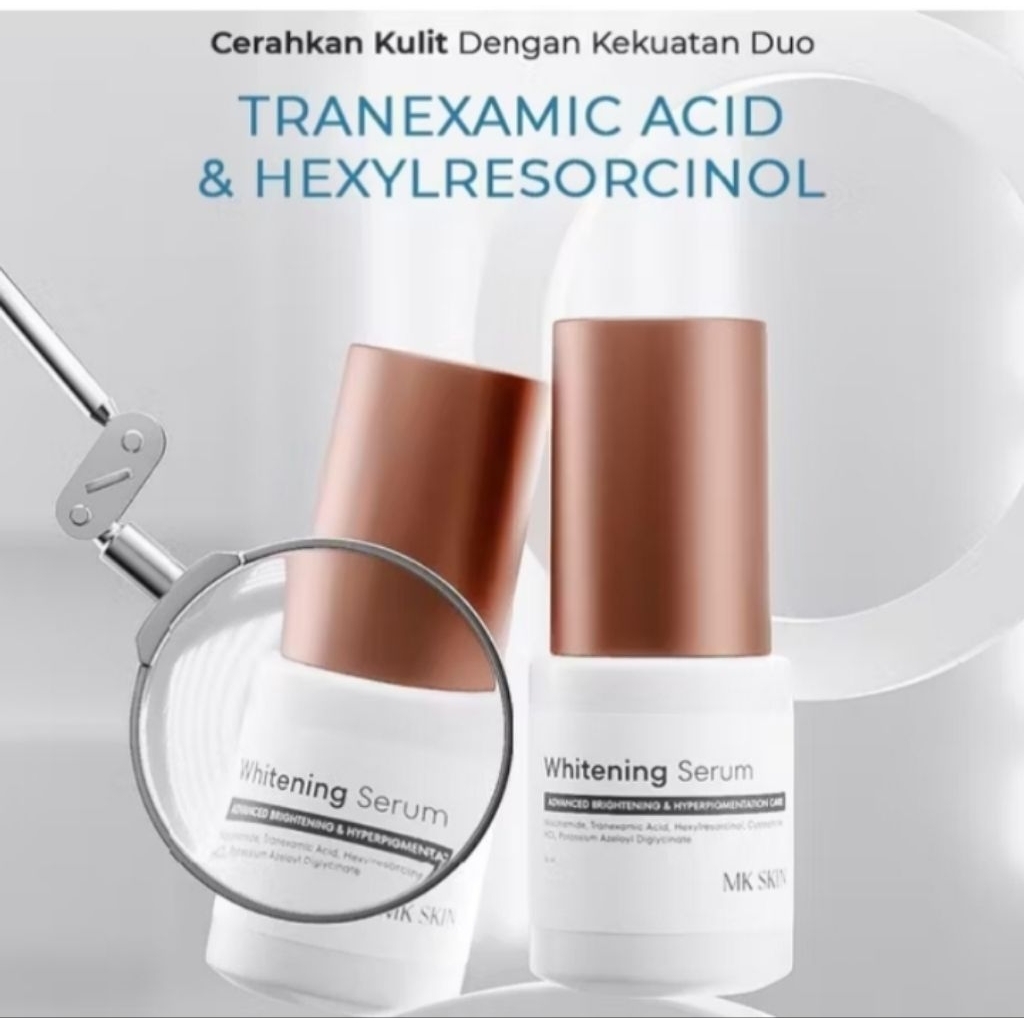 ✨MK SKIN✨MK SKIN SERUM WHITENING GLOWING AMPUH