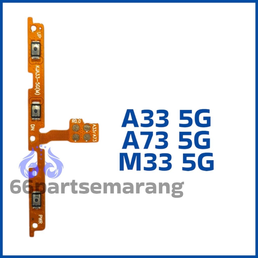 Flexibel Flexible Power On Off Volume Samsung A33 5G / A52 5G / A72 5G / M33 5G Copotan Cabutan