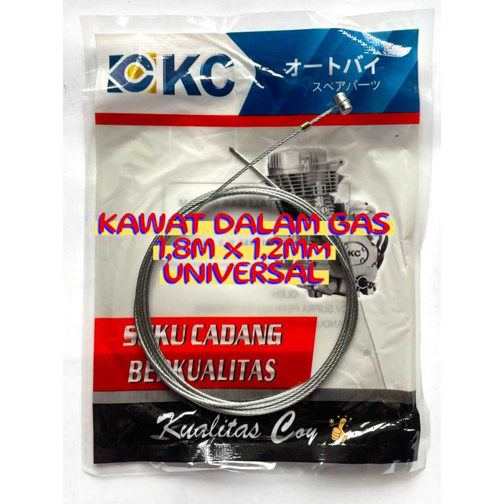 Inner Kawat Kabel Gas Vespa panjang 1.8m