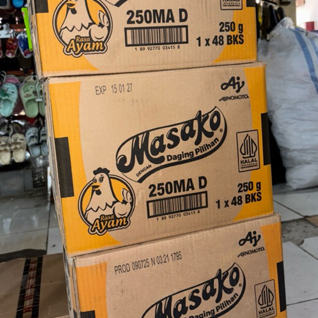 

Masako Ayam 250gr (1 Karton)