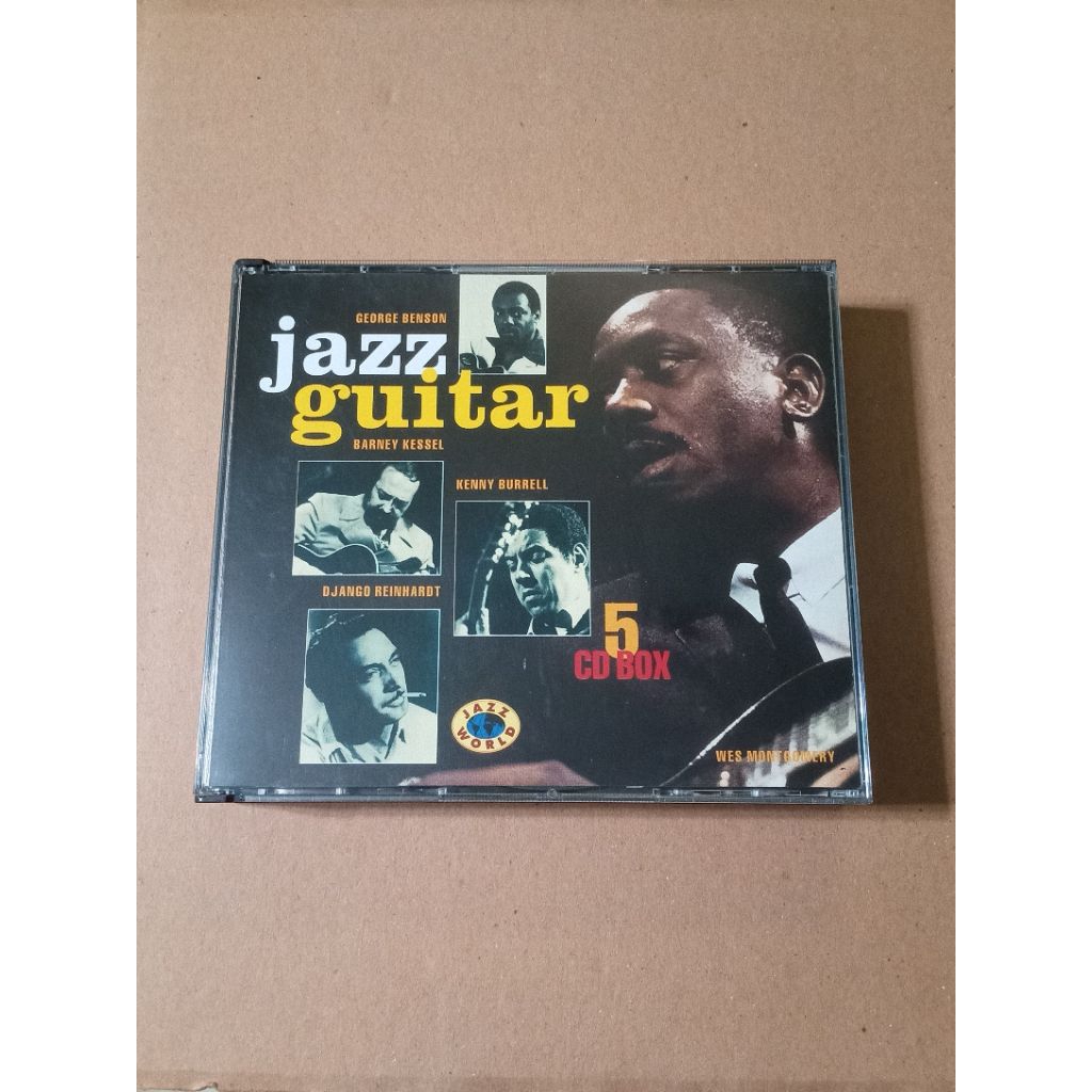 George Benson, Barney Kessel, Kenny Burrell, Django Reinhardt, Wes Montgomery - Jazz Guitar (5xCD...