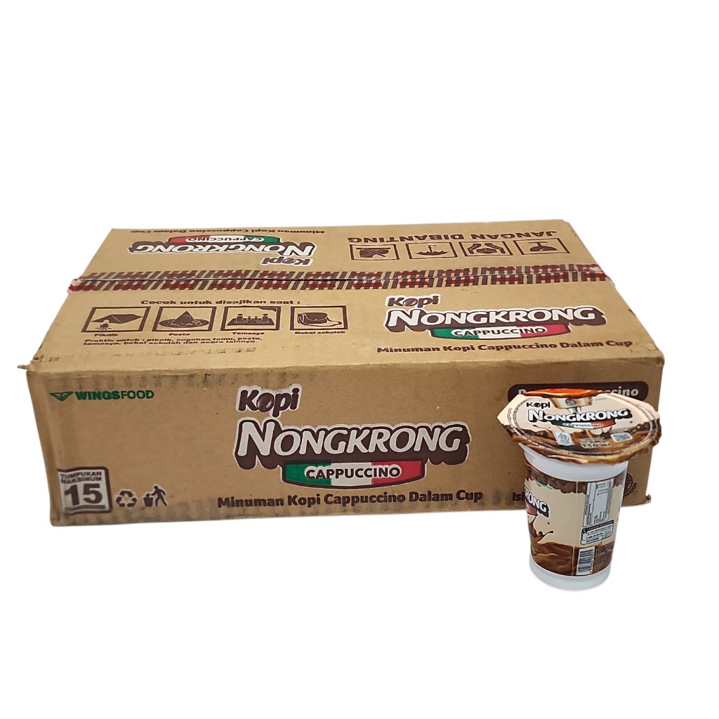 

Kopi Nongkrong Rasa Capuccino - Isi 24 cup