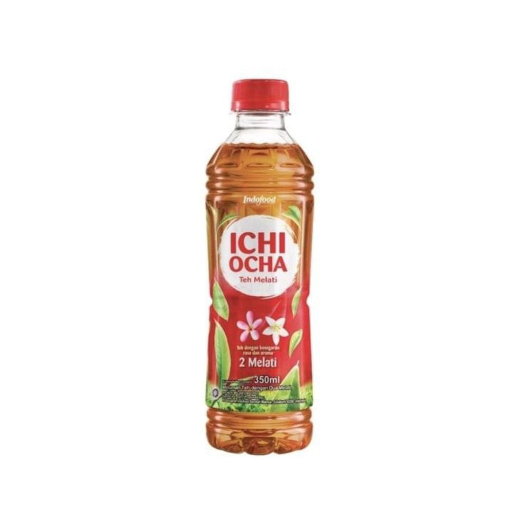

[Ecer] Minuman teh botol melati Ichi Ocha 350ml (1 botol)| minuman kemasan botol murah
