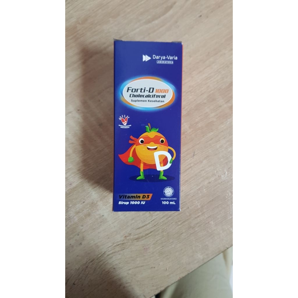 FORTI-D1000 SYRUP 100 ML - VITAMIN D3 ANAK
