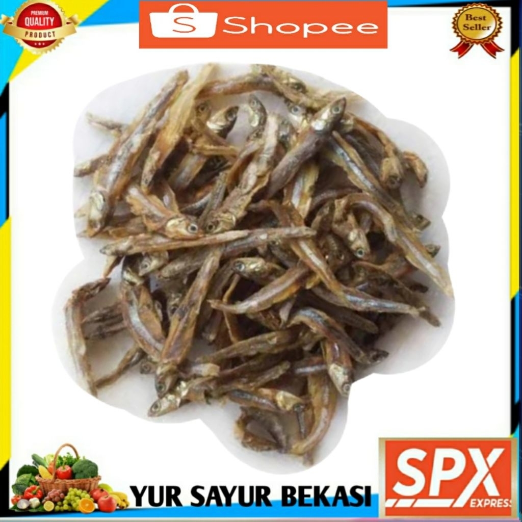 

Teri Jengki Asin 100gr.