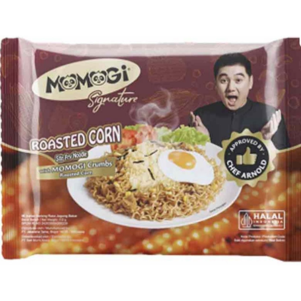 

[ 3 Pcs ] Momogi Signature Mi Instan 110gr / Roasted Corn / Cheese Curry