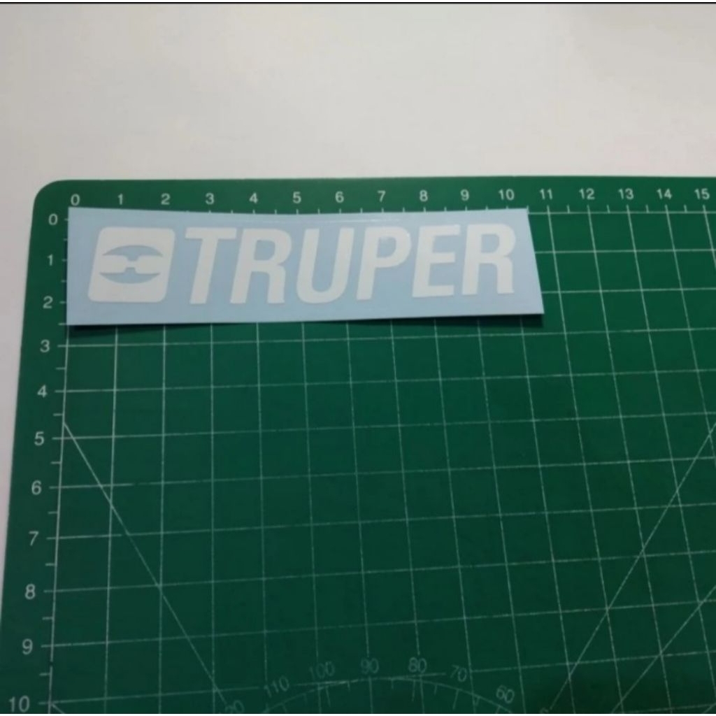 

stiker cutting truper