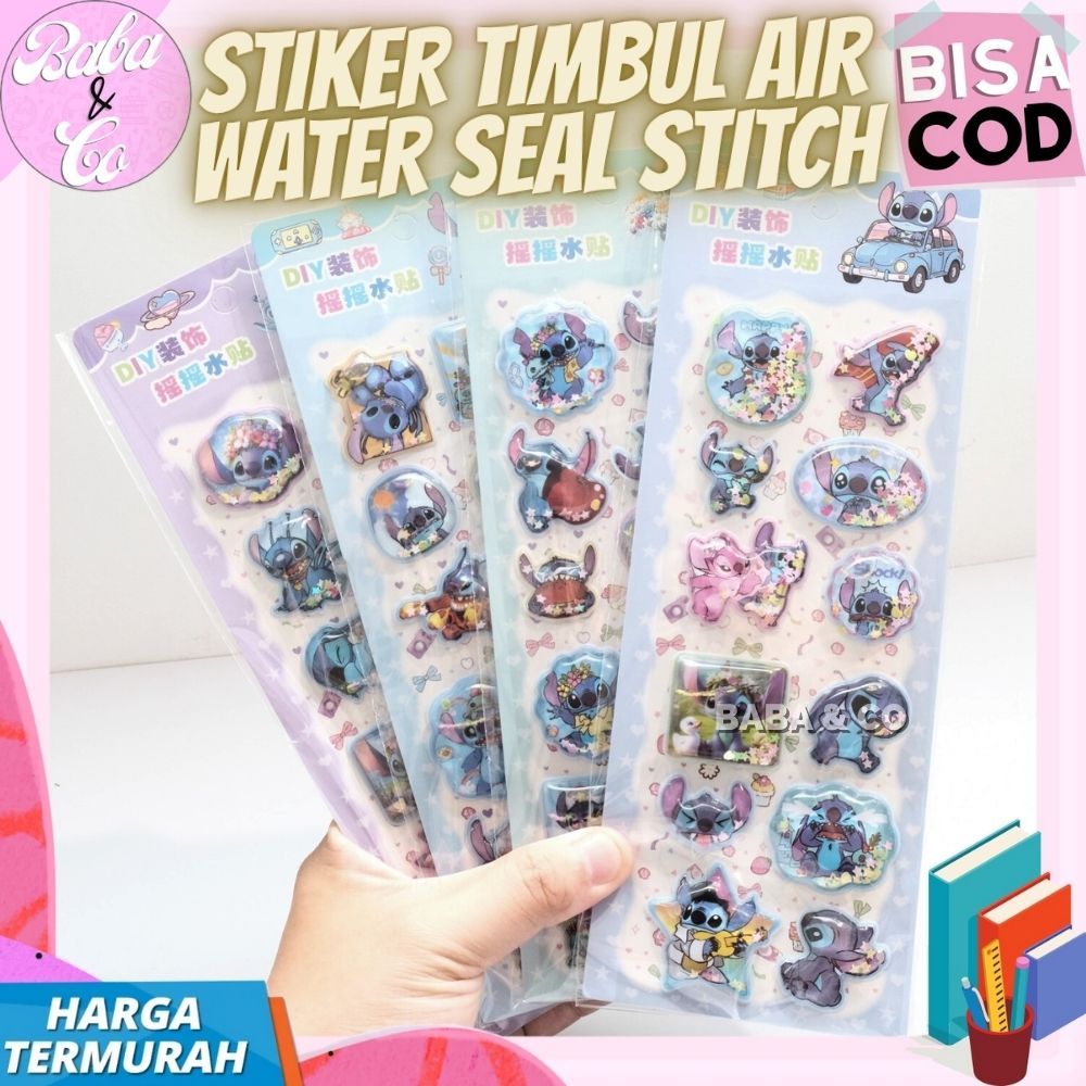

STIKER STITCH AIR TIMBUL STIKER AIR WATER SEAL STITCH LUCU IMUT UNIK STIKER TEMPELAN ANAK STITCH LILO STIKER AIR 3D TIMBUL STITCH BLUE
