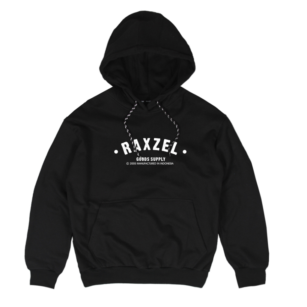 Raxzel Sweater Hoodie Struggle Black 2D