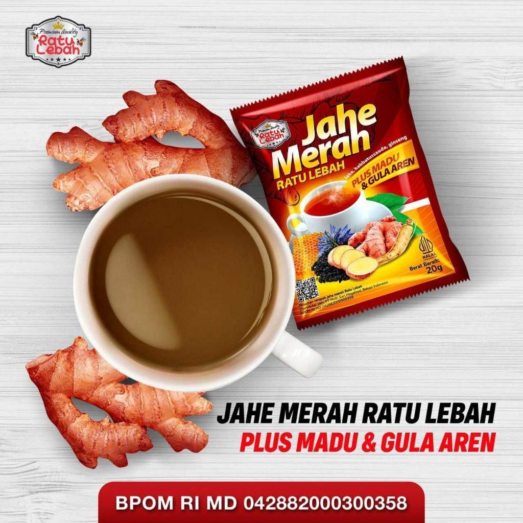 

Suplemen Kesehatan Jahe Merah Ratu Lebah Menjaga Stamina Tubuh Halal Dan Bpom