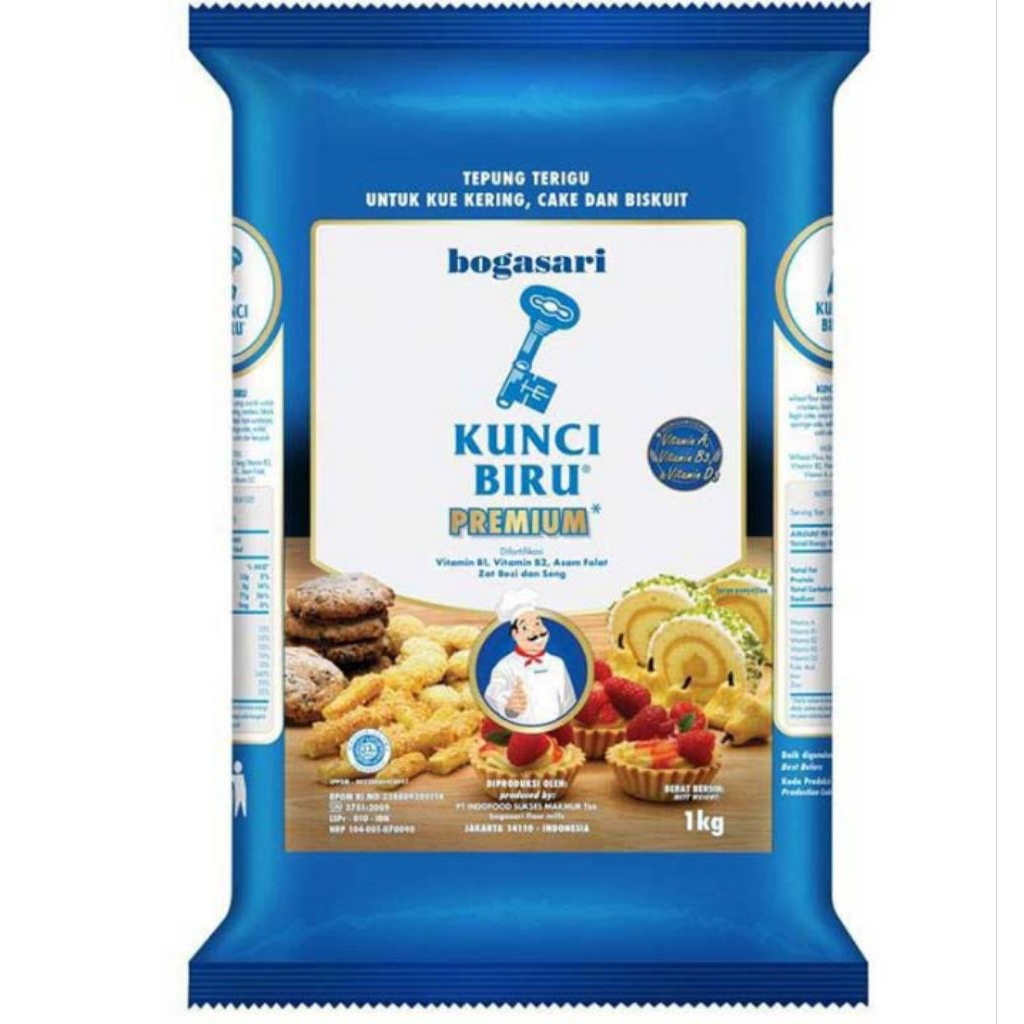 

Kunci Biru Tepung Terigu 1Kg