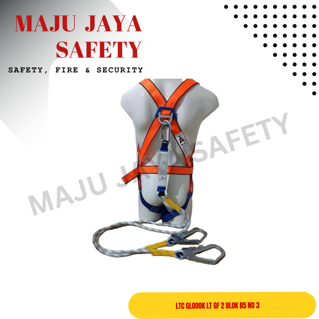 BODY HARNESS SAFETY SINGLE HOOK BODY HARNESS DOUBLE HOOK ABSORBER SAFETY BIG HOOK ISG