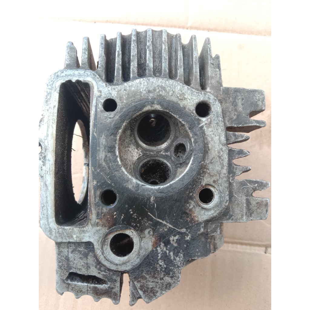 HEAD KOP KOSONG AN SUPRA X LAMA ORIGINAL COPOTAN MOTOR