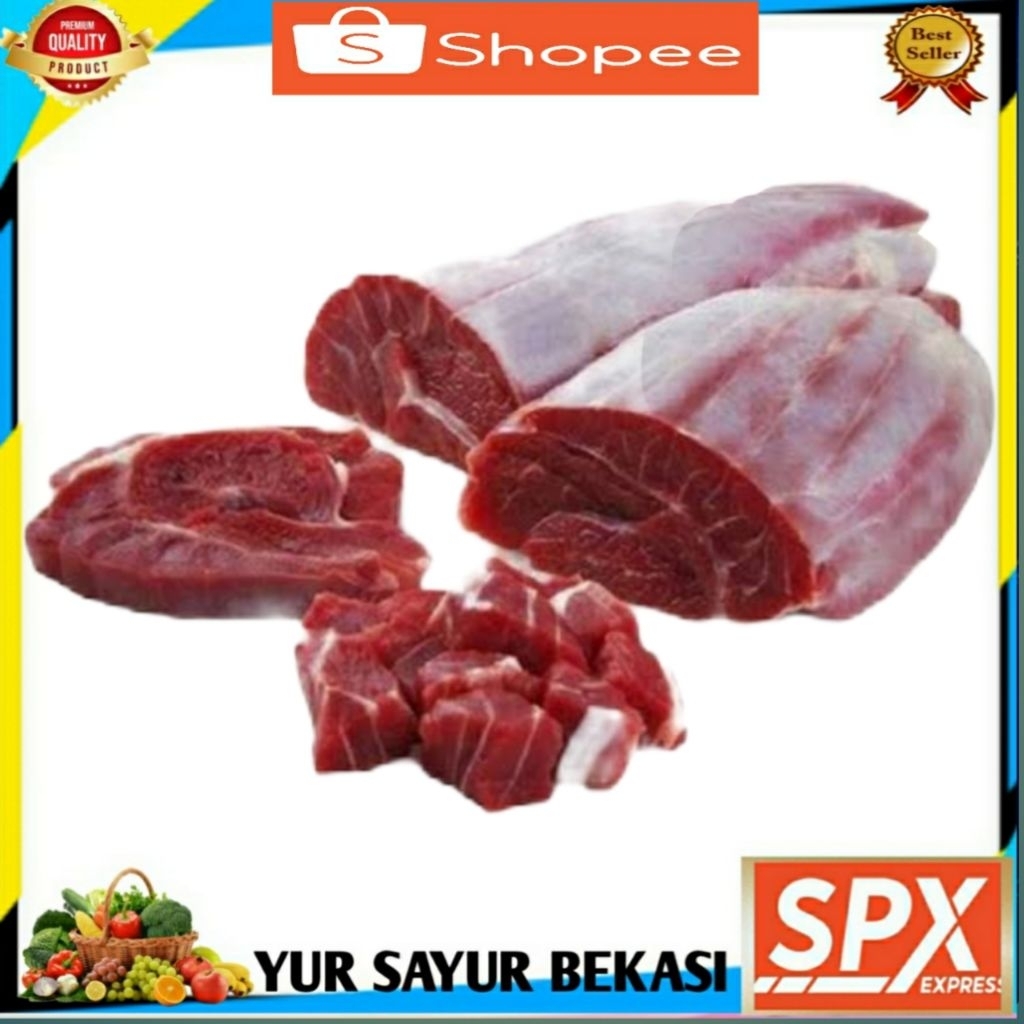 

Daging Sengkel Segar 500gr.