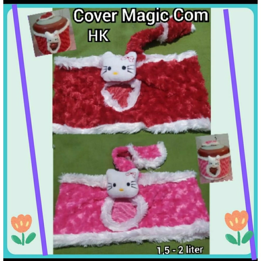 New Cover Sarung Magic Com Karakter Hello Kitty