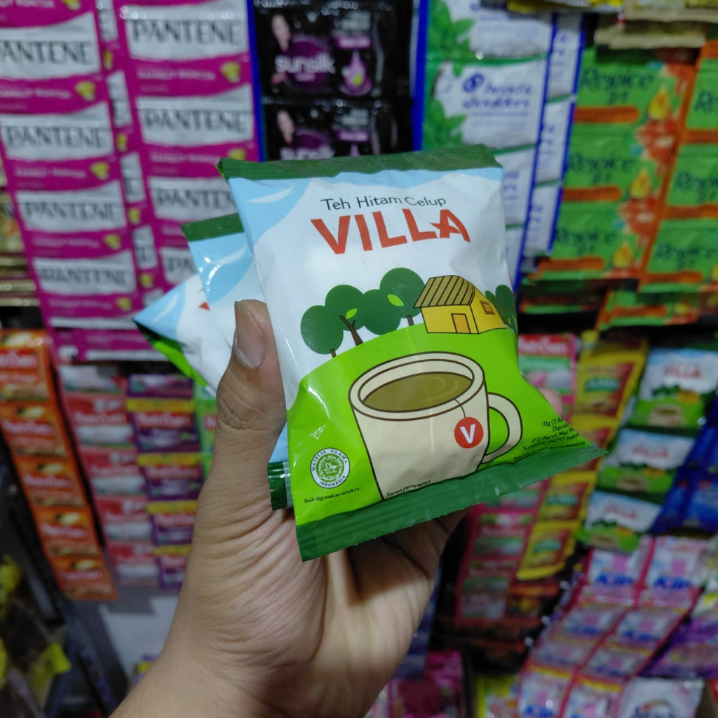 

Teh Villa Celup 6 Sachet (1 Sachet Isi 5 Kantong) Harga Murah!!