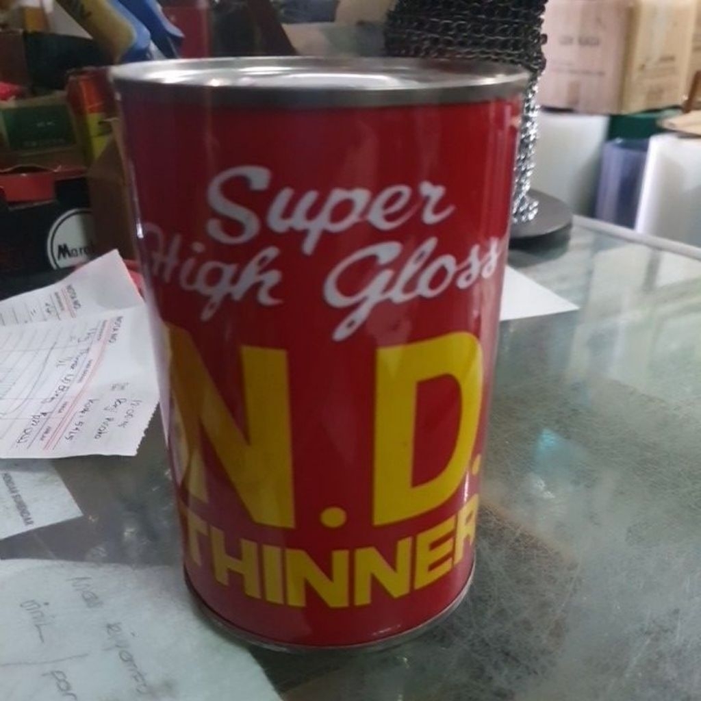 thinner tiner thiner ND tri ring 1/2 liter kaleng