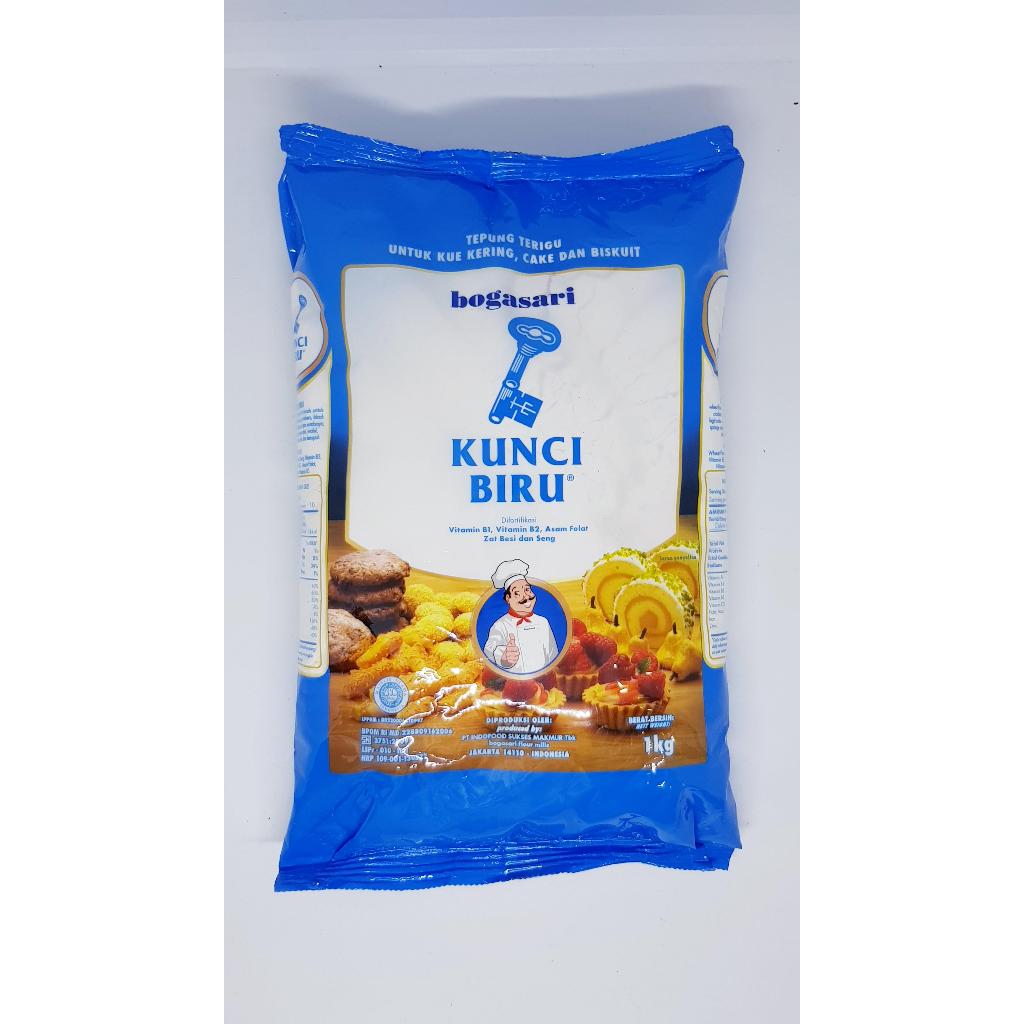 

Tepung Terigu Kunci Biru Bogasari 1 kg