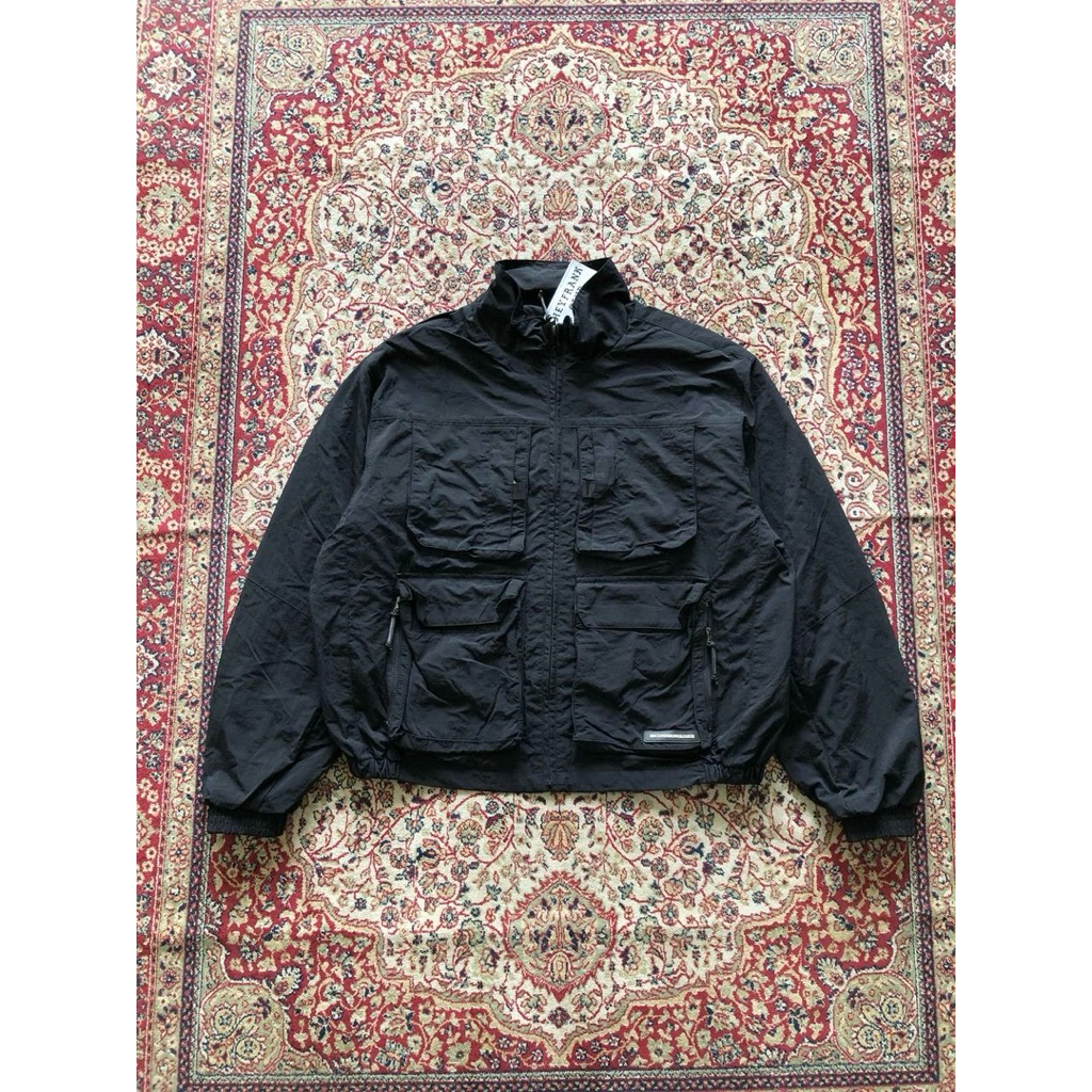 Secondmonologue Custome O clock utility short windfield jacket HG532