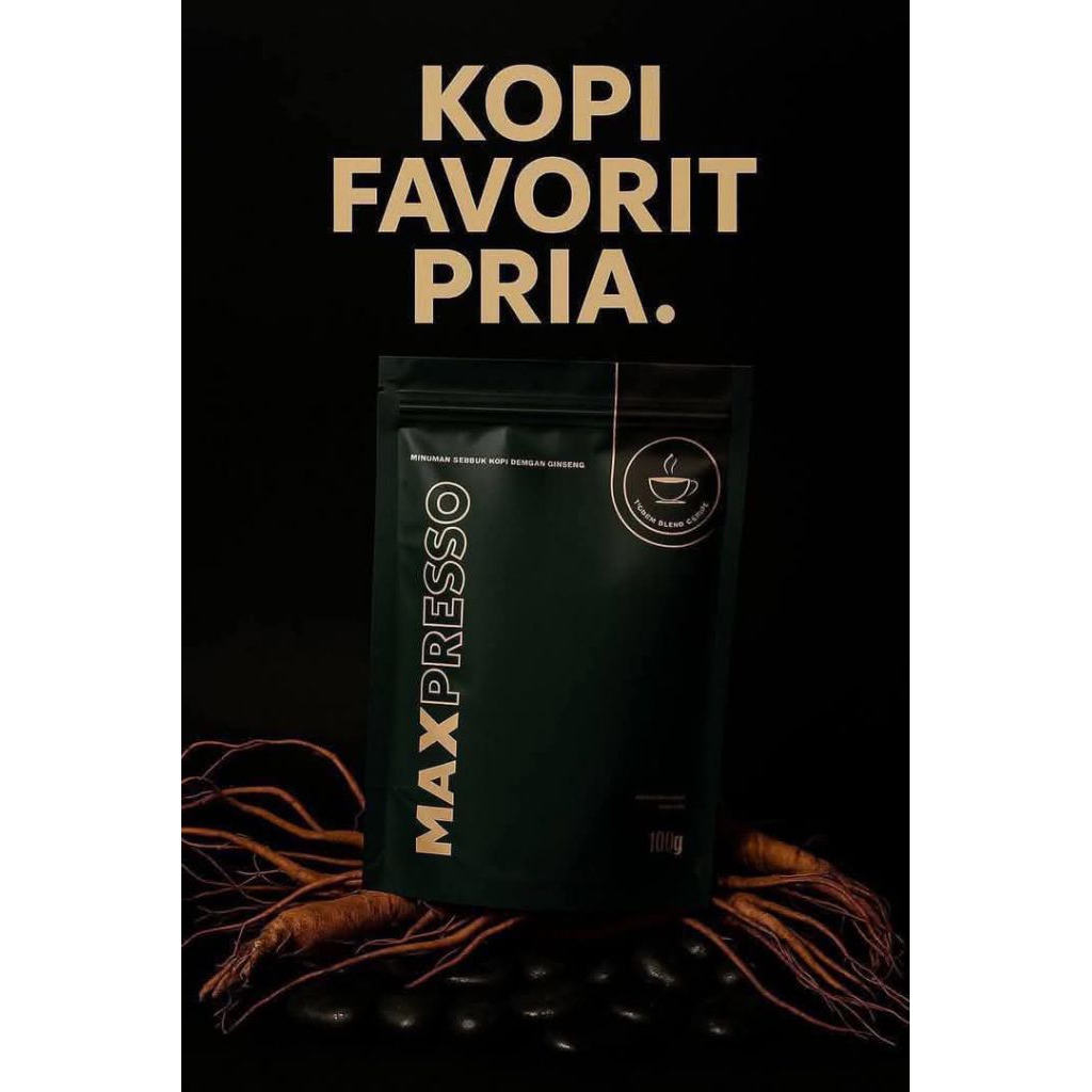 

Maxpresso/Kopi stamina/pria dewasa