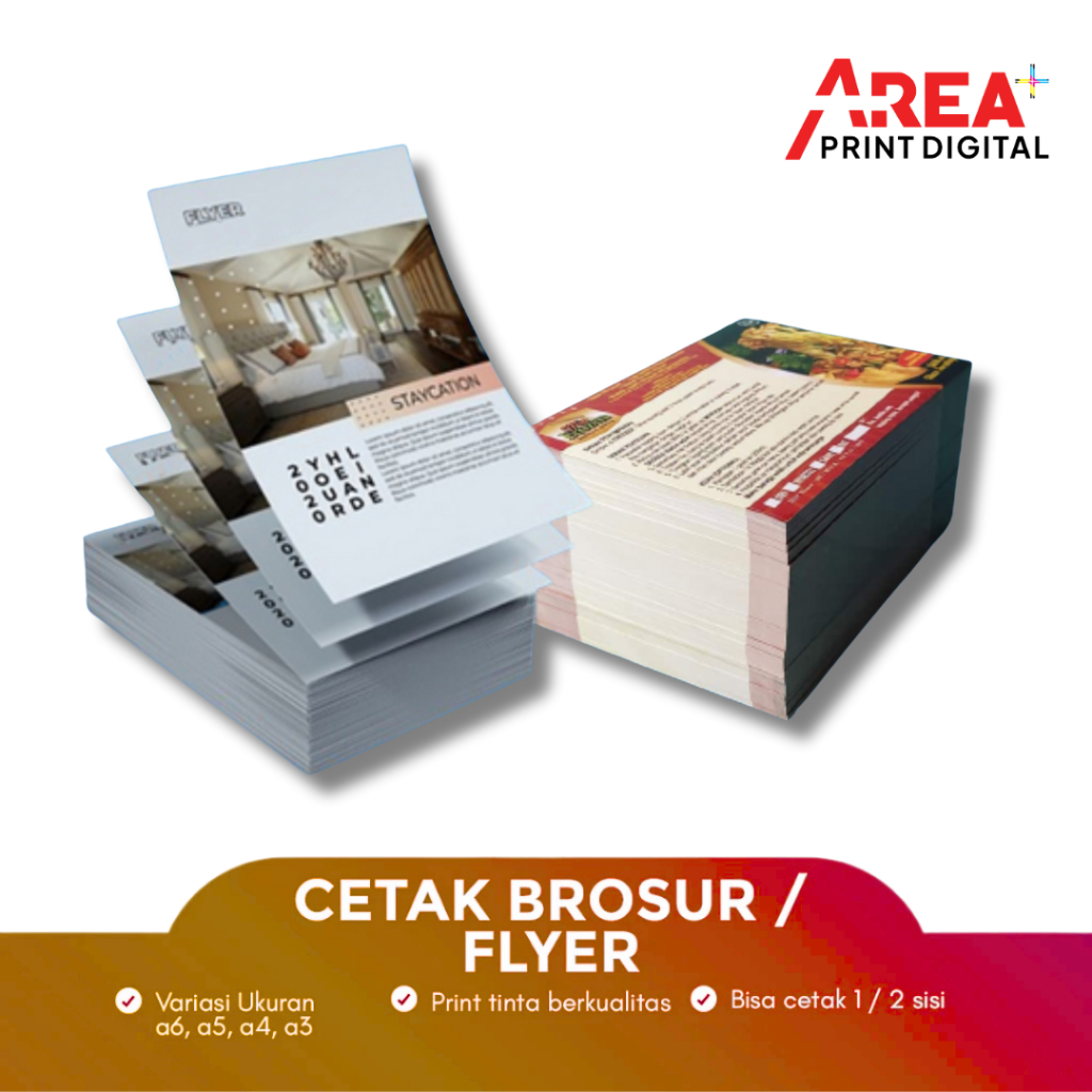 

Cetak Brosur Flyer A4 Custom 1 Sisi 2 Sisi Untuk Laundry Makanan Cepat Berkualitas