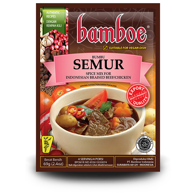 

Bamboe Semur / Bumbu Instan 69 gr
