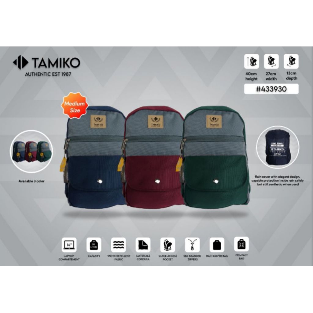 Tas Ransel Tamiko Tanggung # Tas Sekolah